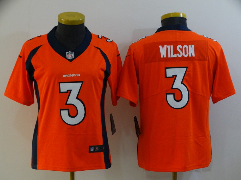 Women Nike Broncos 3 Russell Wilson Orange Vapor Untouchable Limited Jersey,We sell and wholesale Women Nike Broncos 3 Russell Wilson Orange Vapor Untouchable Limited Jersey on line form chian!